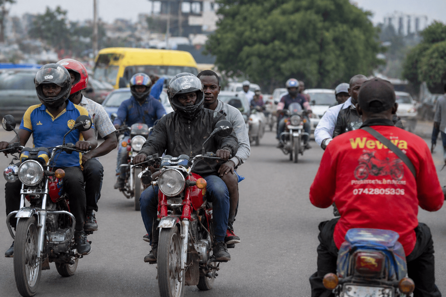 RDC : Kinshasa veut encadrer les taxis-motos « wewa »